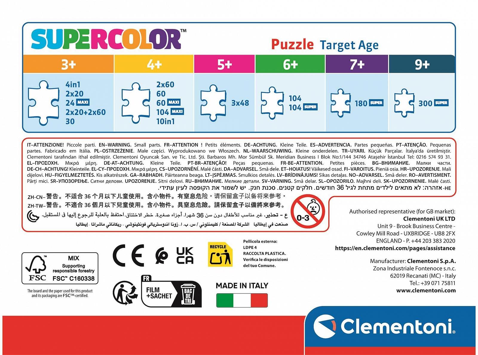 Пазл Clementoni Minnie 20287 30 деталей, фото №3