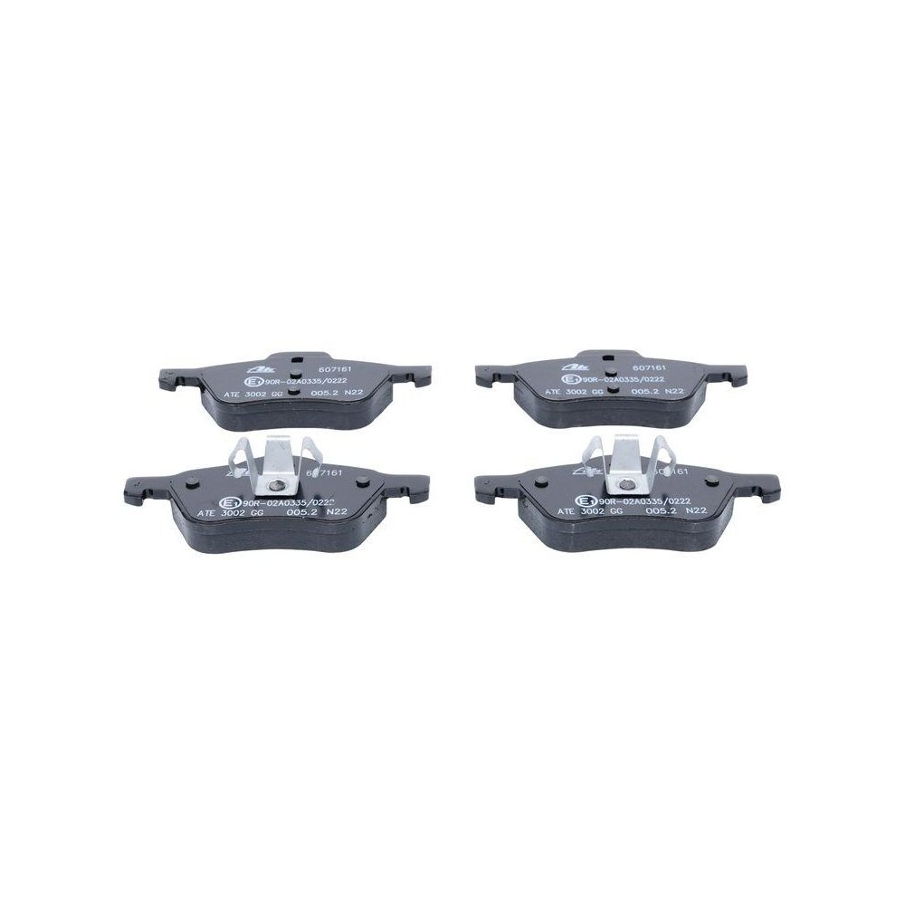 Комплект тормозных колодок дискового тормоза ATE 13.0460-7161.2 для MINI передняя ось, фото №1