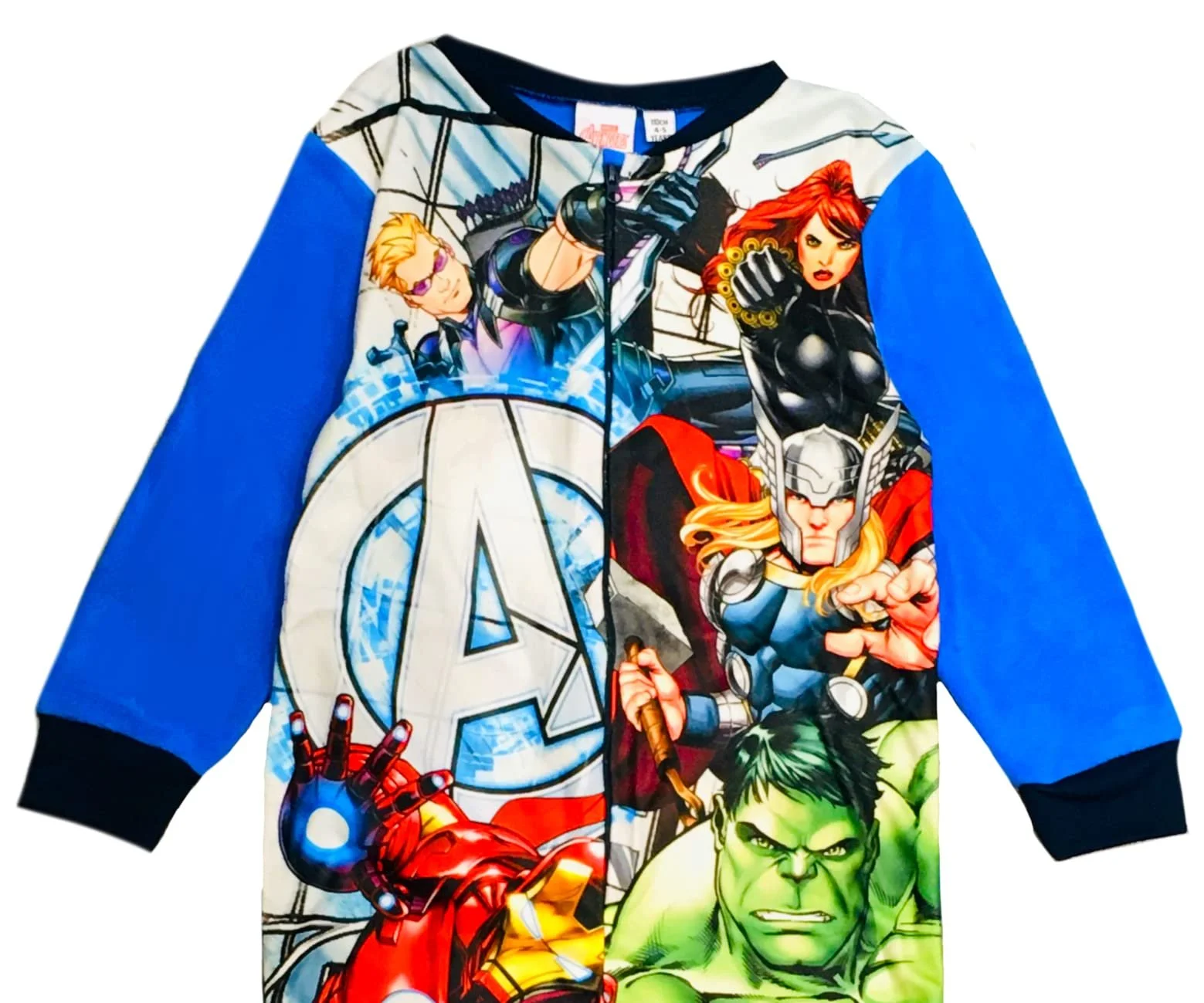 Дитячий флісовий комбінезон Marvel Avengers, піжама, фото №2 Дитячий флісовий комбінезон Marvel Avengers, піжама, фото №2