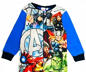 Детский флисовый комбинезон Marvel Avengers, пижама synthetic.ua - Фото 1