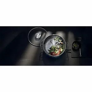 Сковорідка-Wok WMF Macao 	36 см, без покриття, сріблястий synthetic.ua - Фото 1