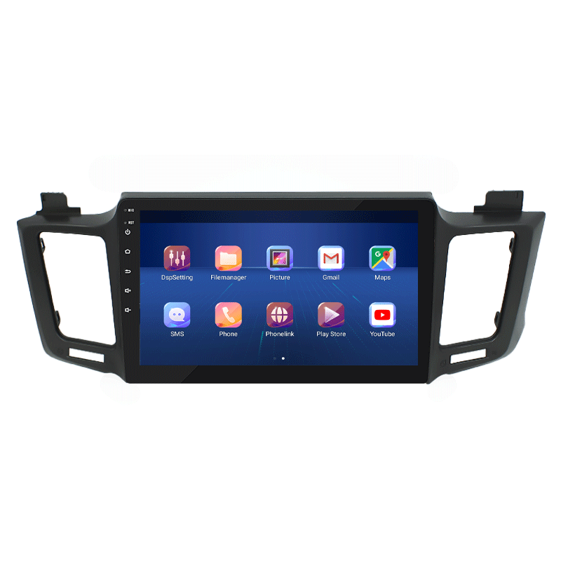 Станна магнітола Lesko 10 Toyota RAV4 IV CA40 2012-2015 6/128Gb 4G Wi-Fi GPS Top (8481-43869), фото №2