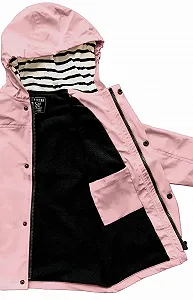 Детский дождевик унисекс Breizh Ocean Arctic Kid с капюшоном, флисовая подкладка - от 1 года до 14 лет synthetic.ua - Фото 1