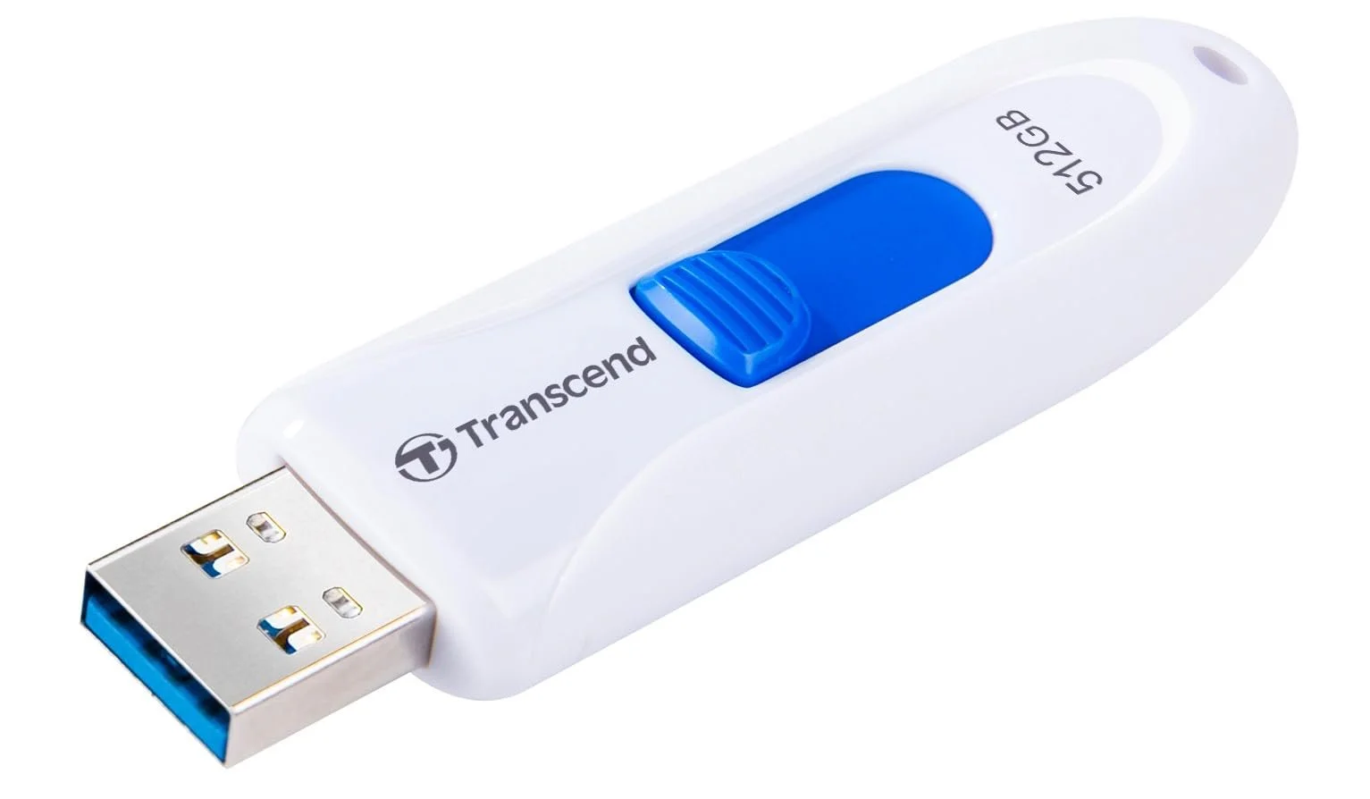USB-флеш-накопичувач Transcend JetFlash 790 TS512GJF790W 512GB USB 3.1 Gen 1 Білий, фото №2 USB-флеш-накопичувач Transcend JetFlash 790 TS512GJF790W 512GB USB 3.1 Gen 1 Білий, фото №2