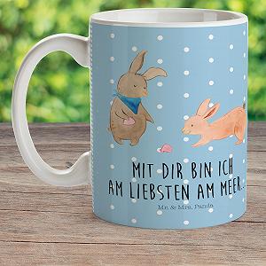 Детская Кружка Mr. & Mrs. Panda Кролик Ракушка synthetic.ua - Фото 1