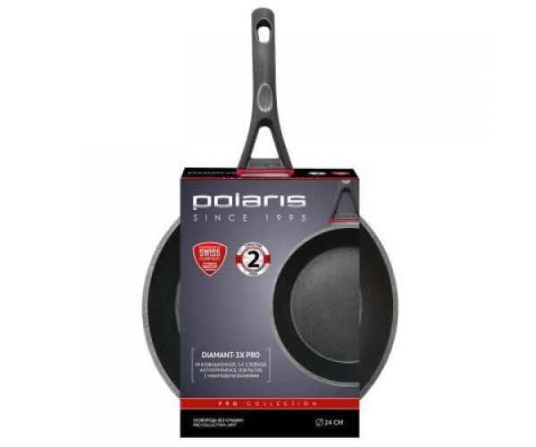 Сковорода звичайна Polaris PRO collection-24FP, фото №3