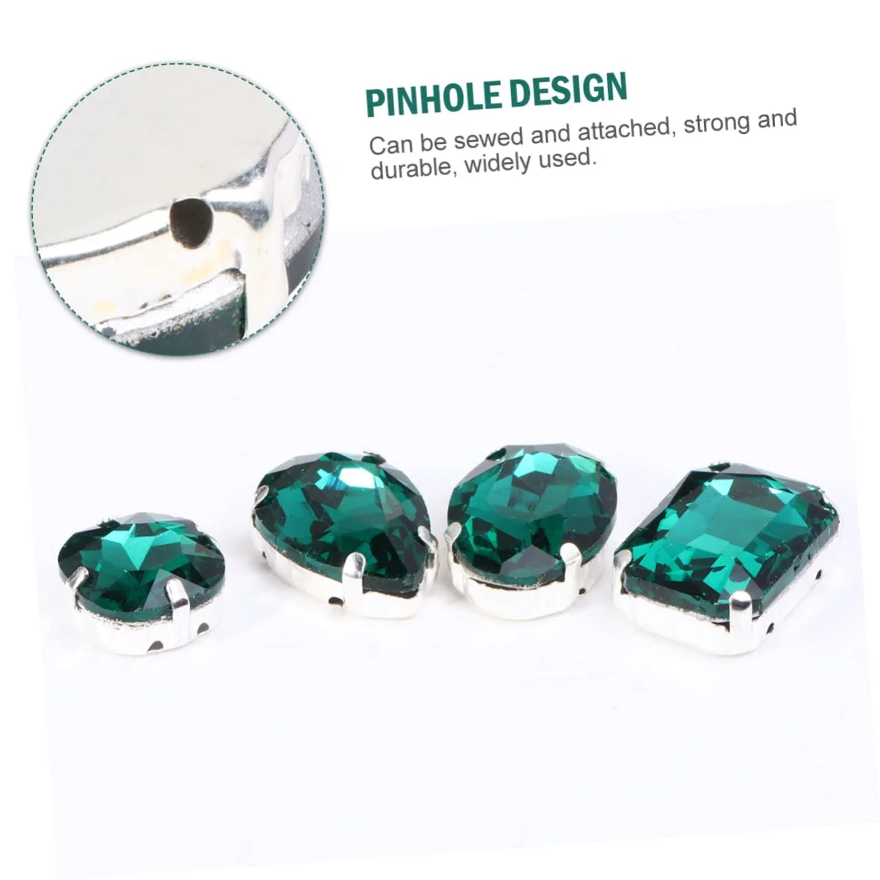 Краплинні Стрази Tofficu 150 шт. Кристал для одягу, фото №6