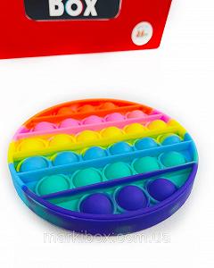 Игрушки-антистресс Украина Pop It Fidget Rainbow Радужный Фиджет, пупырка цена на synthetic.ua - Фото 1 Игрушки-антистресс Украина Pop It Fidget Rainbow Радужный Фиджет, пупырка synthetic.ua - Фото 1