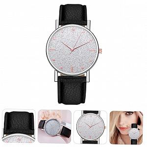 Годинник з регульованим ремінцем LIFKOME Жіночий, чорний synthetic.ua - Фото 1