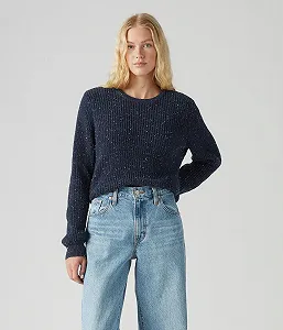Женский пуловер Levi's Snowflake Pullover в оттенке Blue Blazer Confetti - XS - Фото 1