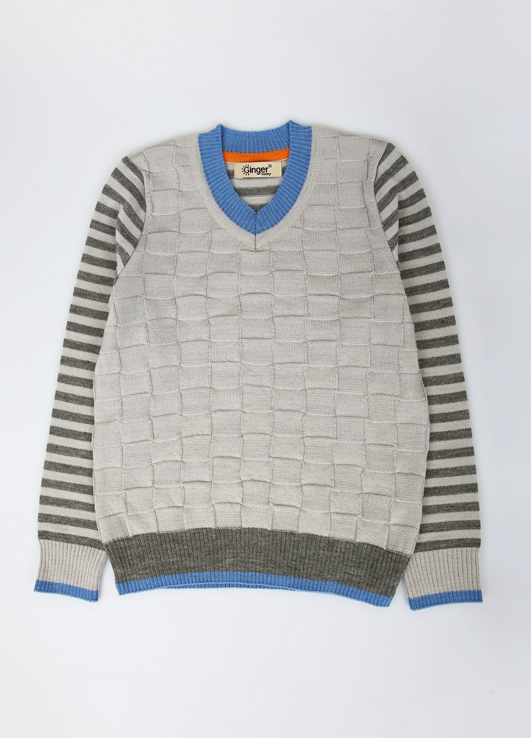 Свитер Ginger 110см Серый (SN-BT-139-Gray), фото №1