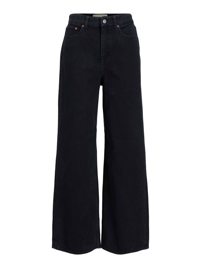Джинсы JJXX WIDE HW CRE6004 NOOS 12207161 Denim Черный M, фото №5