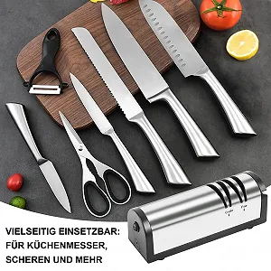 Точилка для ножів SOARFLY електрична з нержавіючої сталі професійна ергономічна - Фото 1