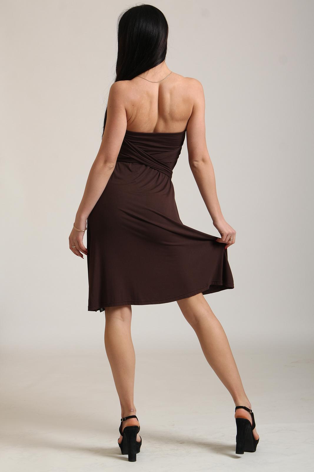 Платье MTP 44-46 Коричневый (DA-CK1765_Brown), фото №2