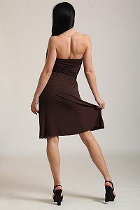 Платье MTP 44-46 Коричневый (DA-CK1765_Brown) synthetic.ua - Фото 1
