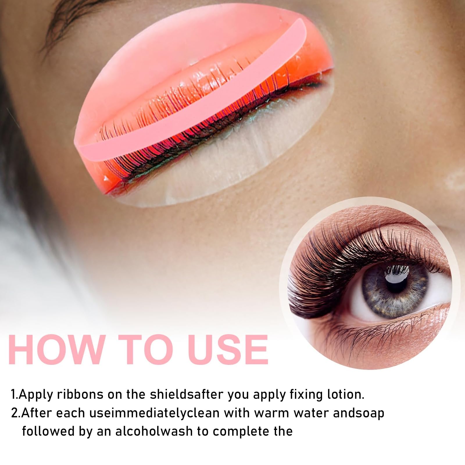 Інструменти HORREX Lash Lift Ribboon 24 шт. силіконові, фото №5