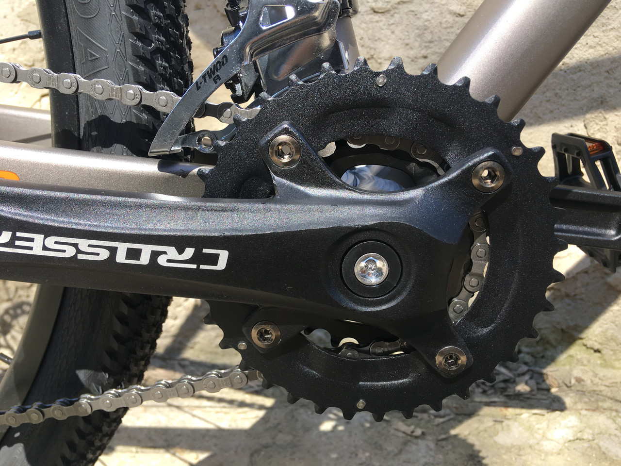 Велосипед Crosser Hidraulic L-TWOO 27,5" 18 рама 2021, фото №9