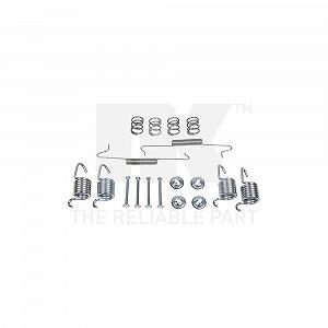 Комплект аксесуарів, гальмівні колодки NK 7947531 AUDI SEAT SKODA VW, задній міст - Фото 1