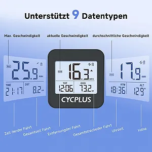 Велокомпьютер CYCPLUS G1 Беспроводной GPS IPX6 Waterproof synthetic.ua - Фото 1