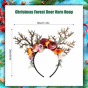 Обруч Рождественский synthetic.ua - Фото 1