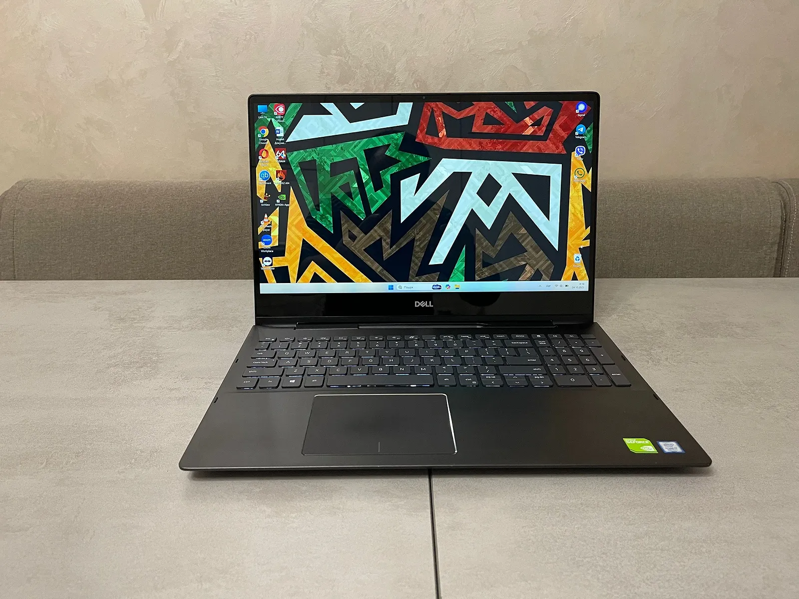 Ноутбук-трансформер Dell Inspiron 7590, 15,6" 4K IPS сенсор, i7-8565U, 16GB, 512GB SSD, NVIDIA GeForce MX250 2GB, фото №1 Ноутбук-трансформер Dell Inspiron 7590, 15,6" 4K IPS сенсор, i7-8565U, 16GB, 512GB SSD, NVIDIA GeForce MX250 2GB, фото №1
