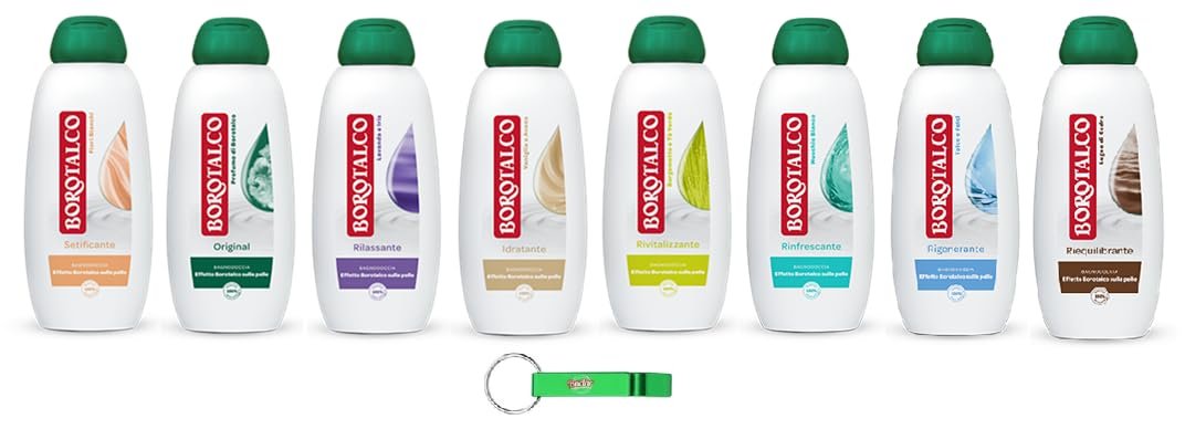 Гель для душу Borotalco Bagnoschiuma Test Pack Classic Fragrance 24 x 450 мл, фото №1