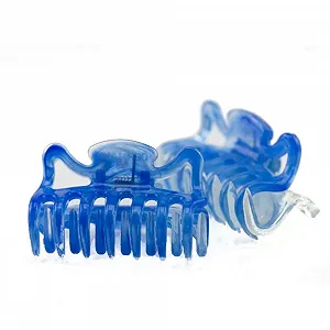 Мини-заколка для волос WeLoveBeads 3,5 см Голубой, набор 2 шт. - Фото 1