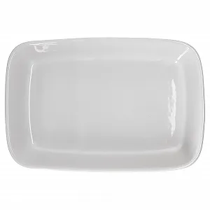 Форма для запікання MamboCat 3 л керамічна прямокутна біла synthetic.ua - Фото 1