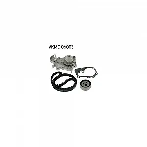 Насос водяний + комплект ременя ГРМ SKF VKMC 06003 для RENAULT DACIA - Фото 1