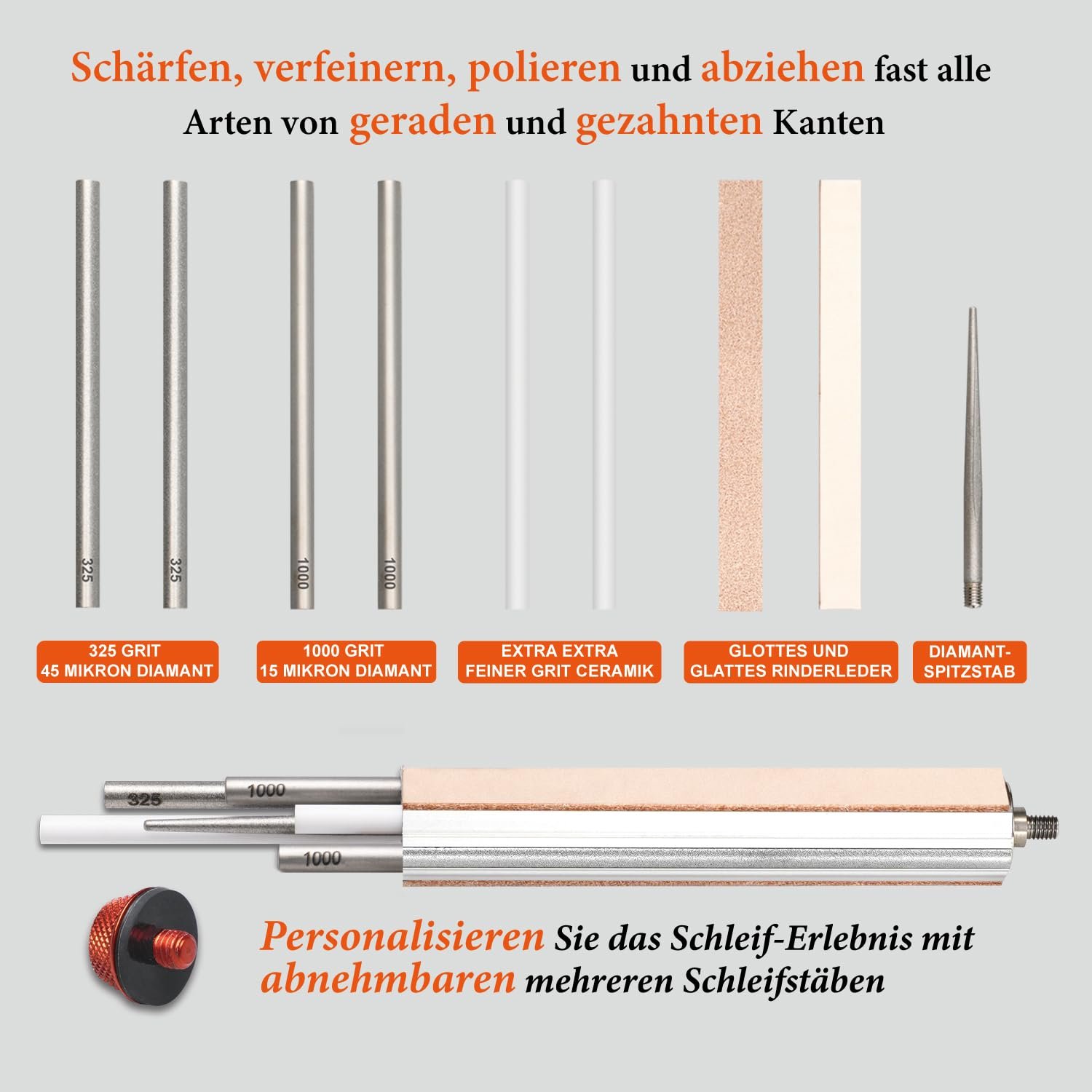 Точилка для ножей SHARPAL 210N TRANSFOROD 11-в-1 с регулируемым углом, фото №4