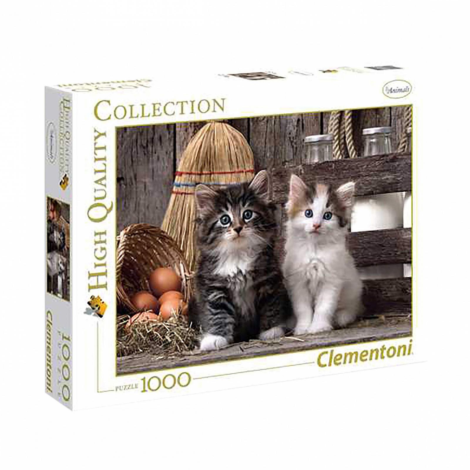 Пазл Clementoni High Quality Collection Lovely Kittens 1000 деталей Multi-Colour 39340 2124497, фото №7