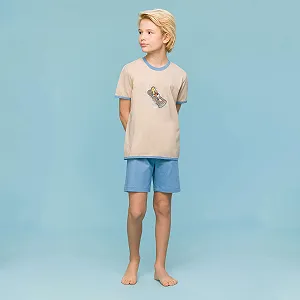 Комплект піжами WOODY для хлопчиків synthetic.ua - Фото 1