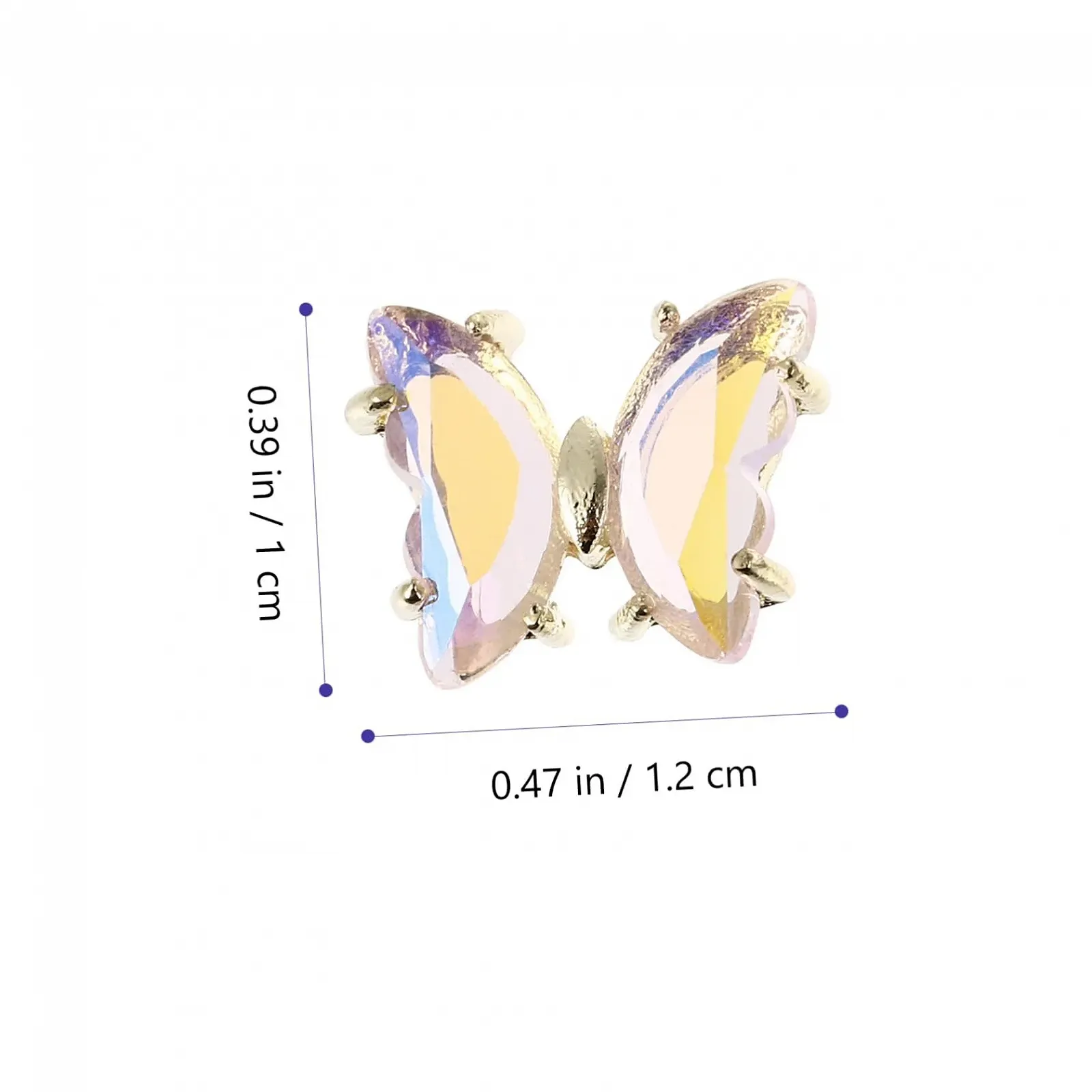 Прикраса для нігтів Метелик прикраса для манікюру своїми руками, фото №8