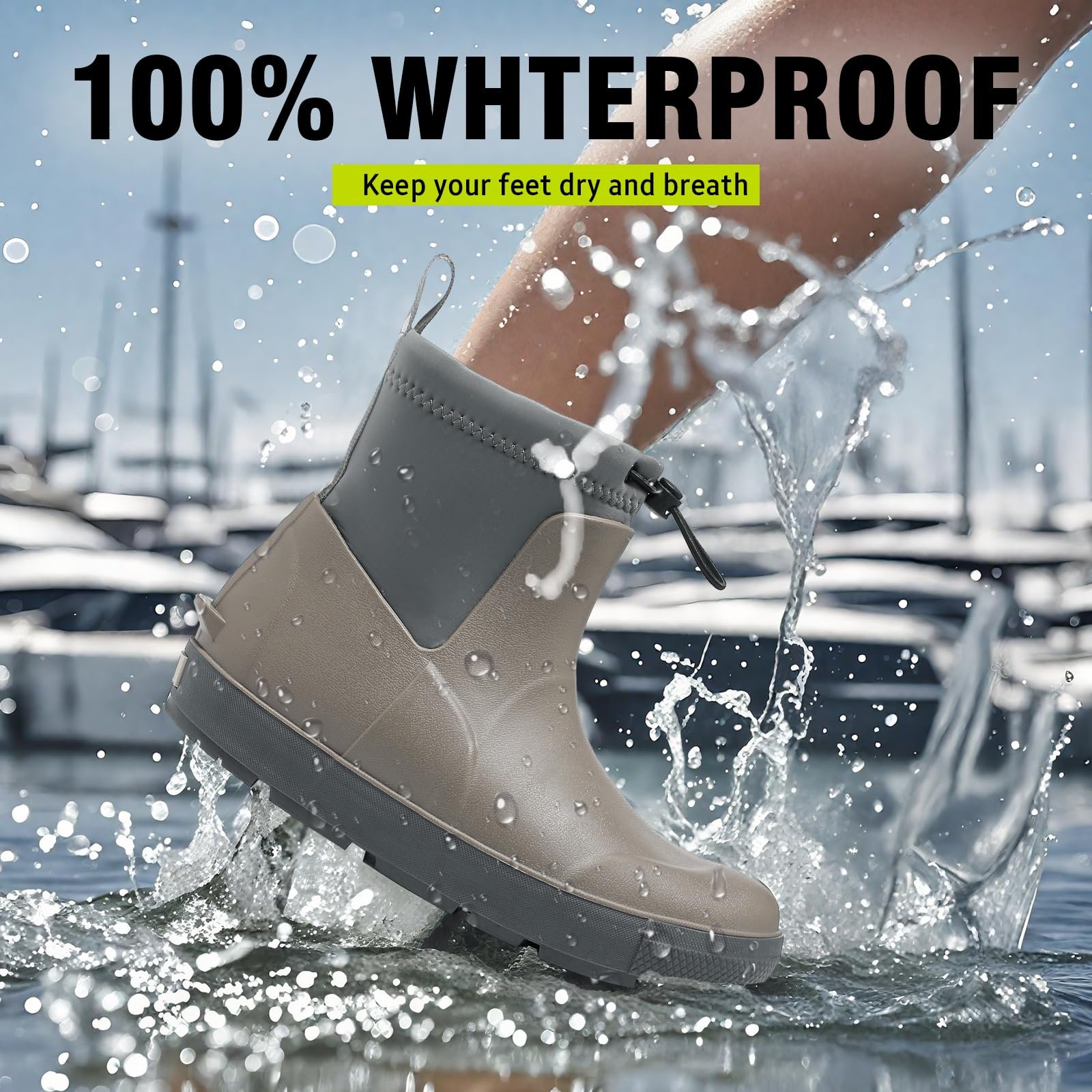 Гумові Чоботи Pelbiuqik Wellington Чоловічі, фото №4