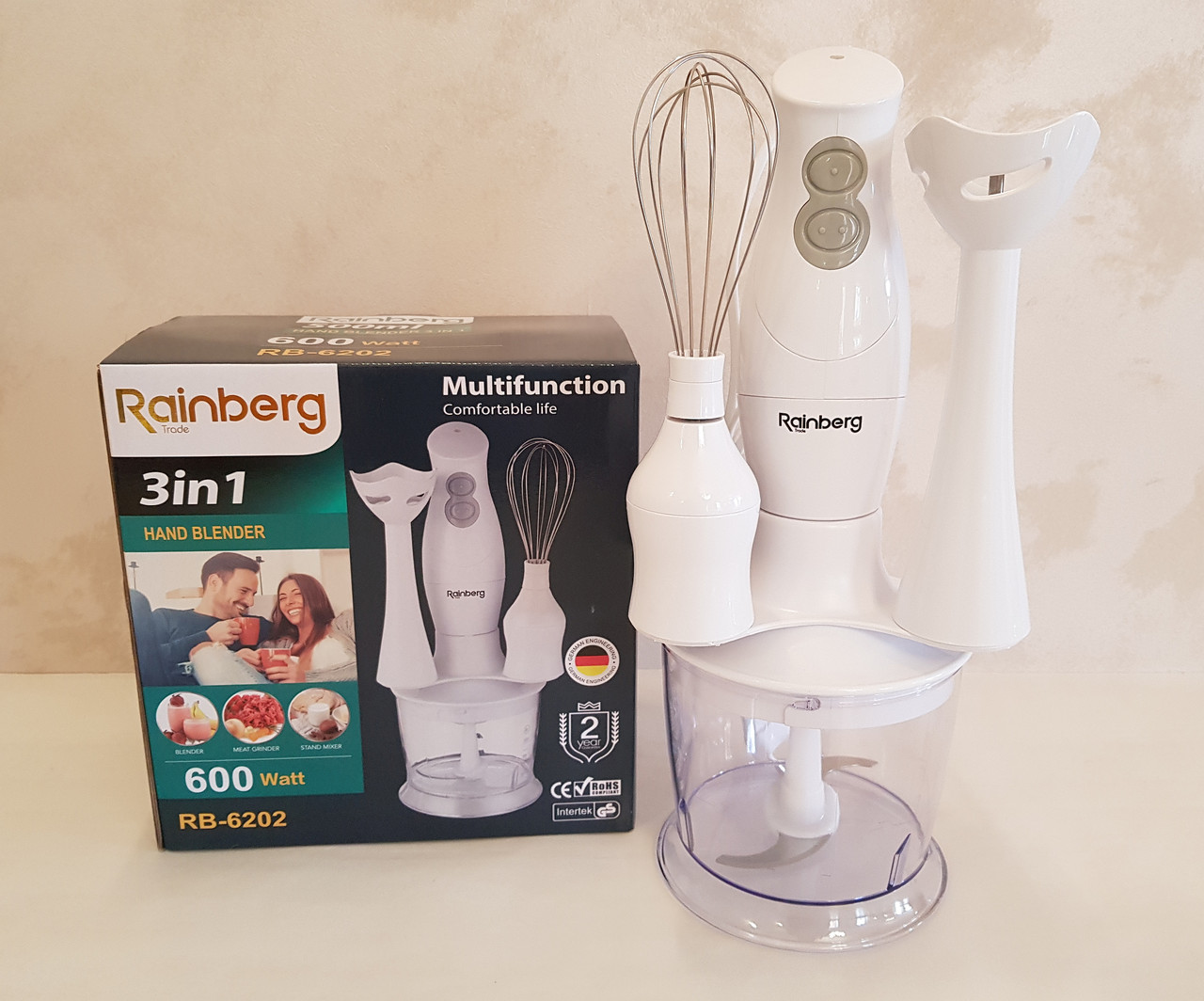 Блендер Rainberg RB-6202, фото №10 Блендер Rainberg RB-6202, фото №10