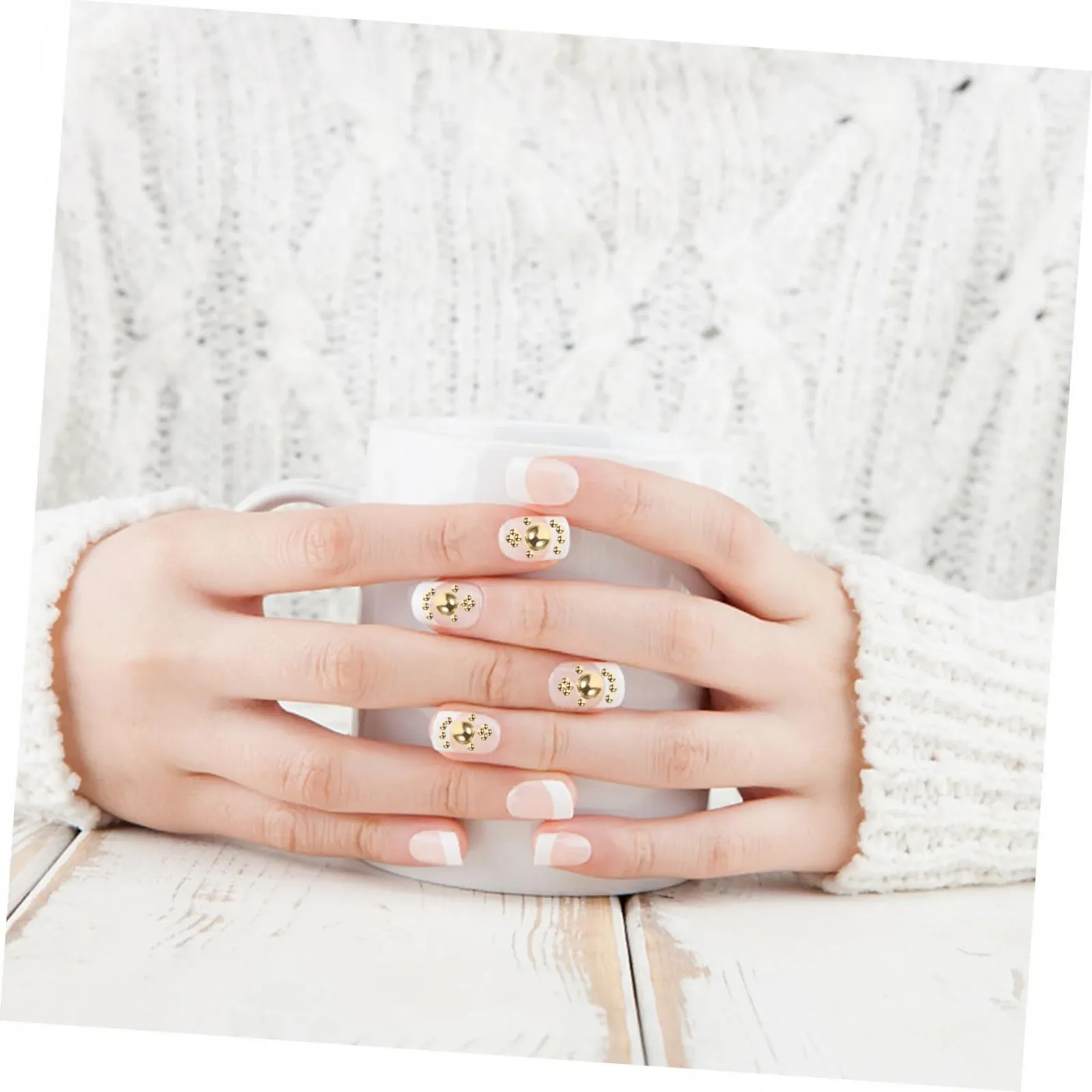 Напівкруглі перлини FRCOLOR 2-8 мм 1000 шт. Золотисті, фото №8 Напівкруглі перлини FRCOLOR 2-8 мм 1000 шт. Золотисті, фото №8