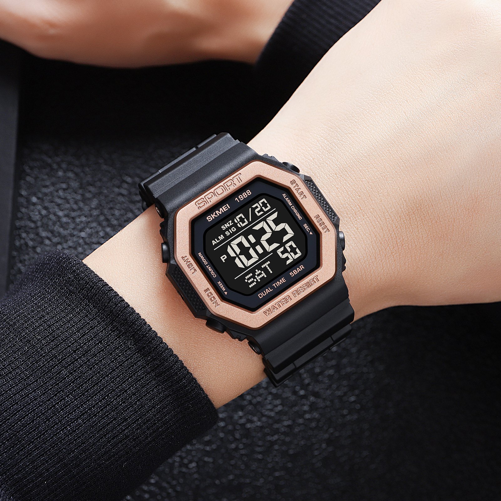 Годинник Skmei 1988RG Rose-Gold, фото №3
