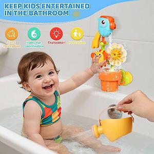 Интерактивная игрушка для ванной для малышей synthetic.ua - Фото 1