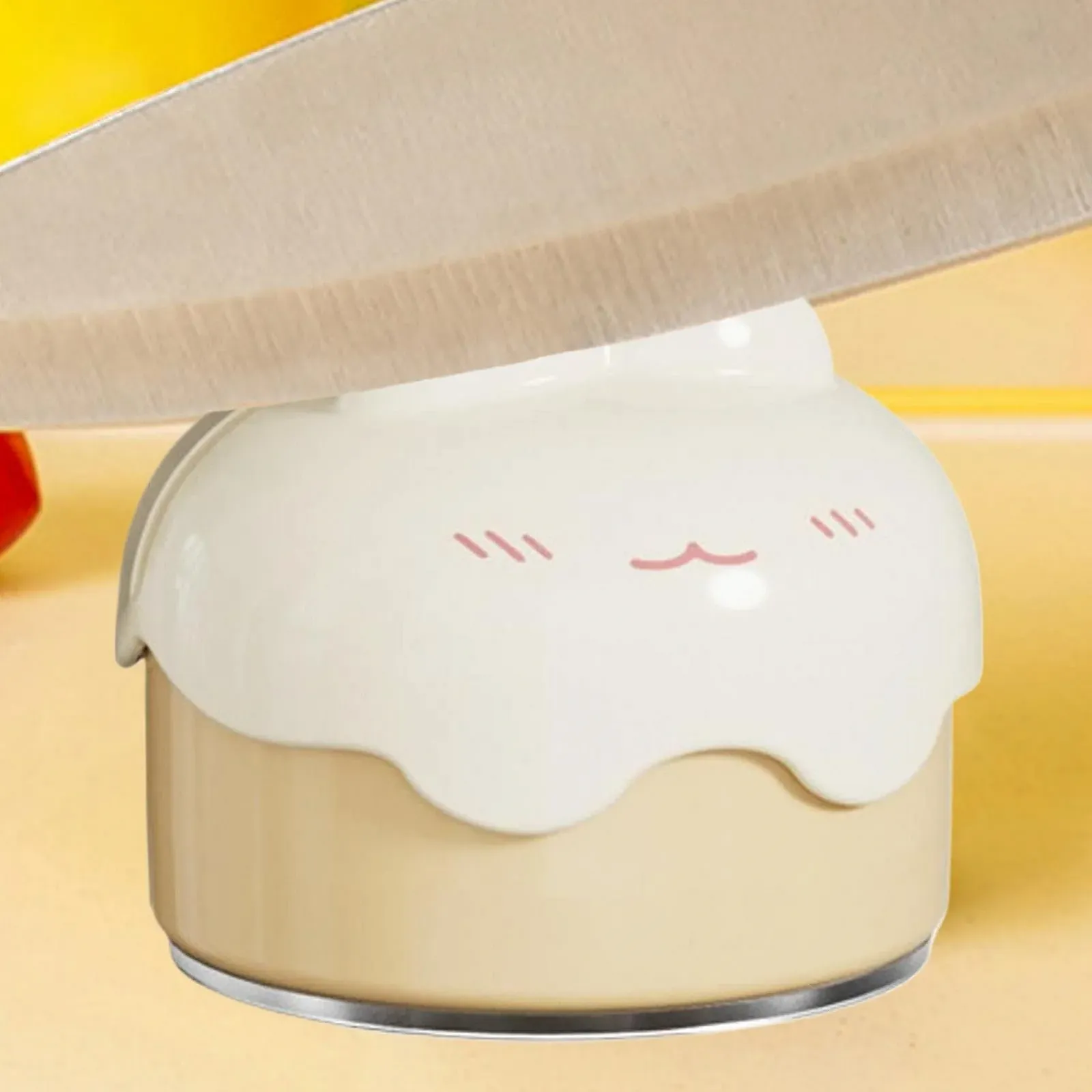 Точилка для ножей Kitchen Cutter Sharpener на присоске 6.8 x 6.8 см, фото №6