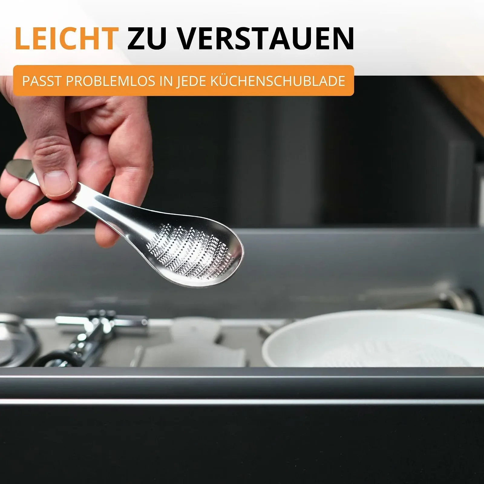 Тертка-ложка Westmark Нержавіюча сталь Сріблястий, фото №6