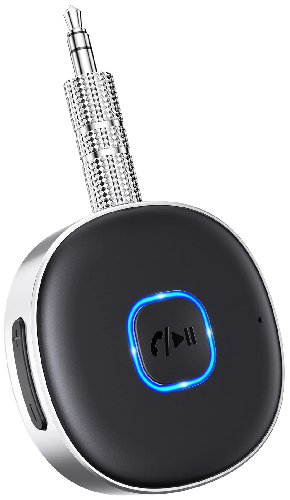 AUX Bluetooth адаптер Mohard для автомобиля, беспроводной Bluetooth 5.3 приемник для домашней стереосистемы/проводных наушников, Bluetooth адаптер AUX 3.5 мм, автомобильный эквалайзер, двойное подключение, 16 часов воспроизведения, фото №1
