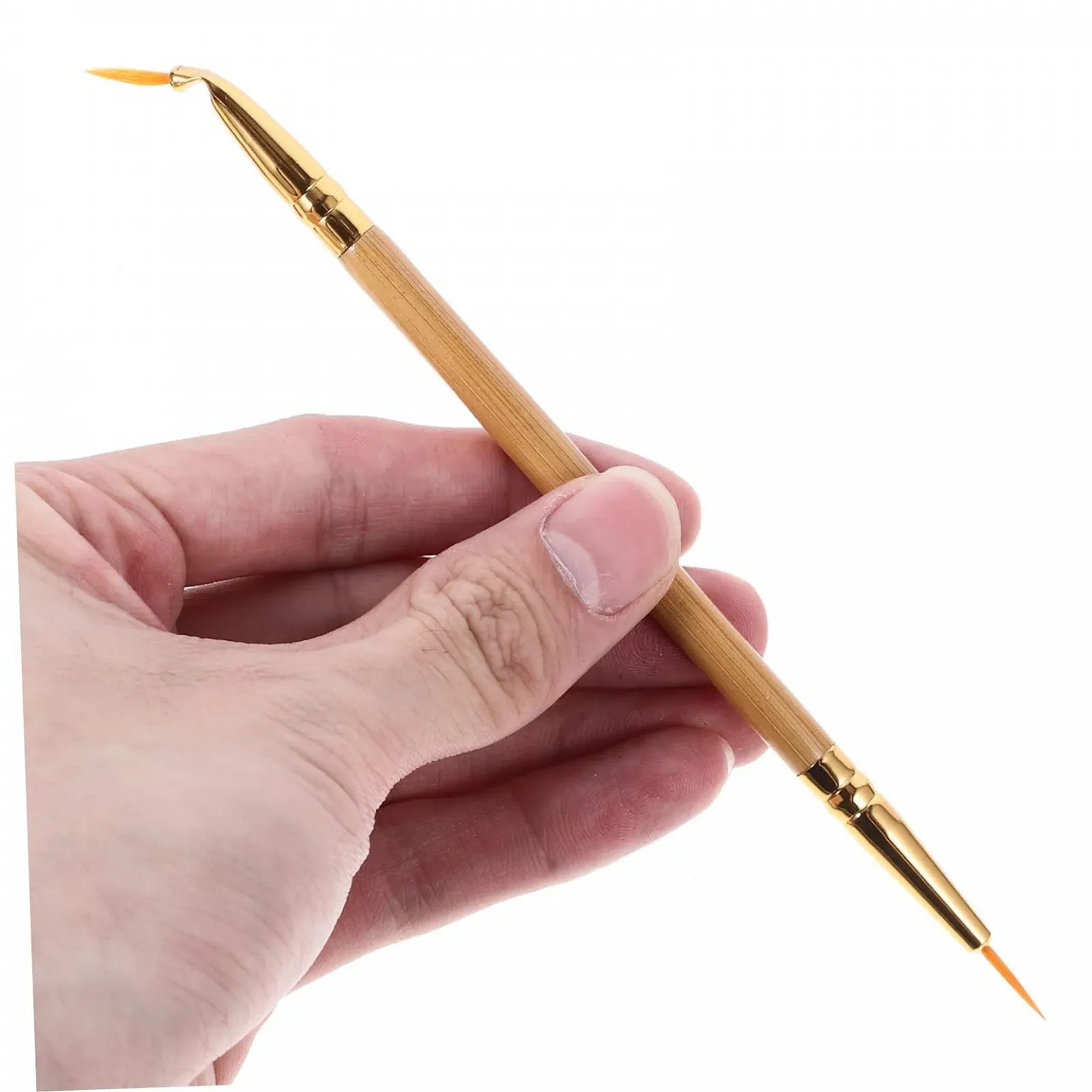 Підводка для очей FOMIYES Кисть з бамбука Двостороння, фото №3 Підводка для очей FOMIYES Кисть з бамбука Двостороння, фото №3