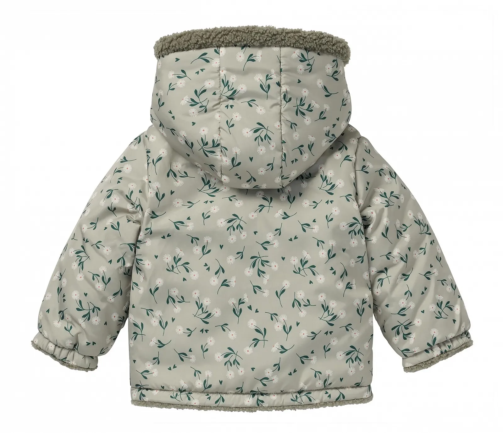 Куртка Noppies Baby Girls' Reversible Jacket Fleury Allover Print, фото №5