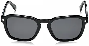 Сонцезахисні окуляри Unisex Polaroid PLD 4156/S/X 53/19/145 Чорний Бежевий synthetic.ua - Фото 1