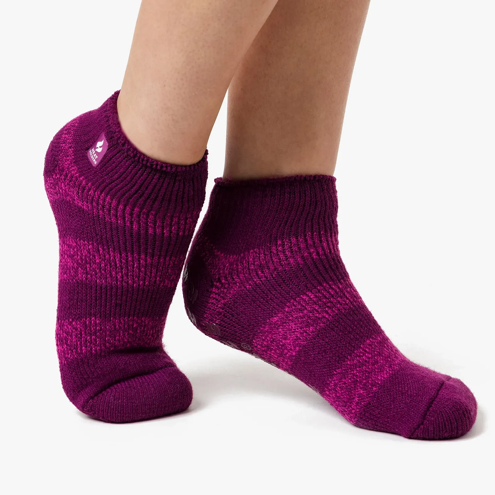 Термоноски женские HEAT HOLDERS, 3 пары, короткие, зимние, с нескользящей подошвой, фото №4