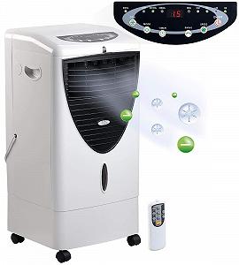 Охолоджувач повітря Sichler Haushaltsgeräte LW-530 Oscillation & Ioniser 20 L 150 W synthetic.ua - Фото 1