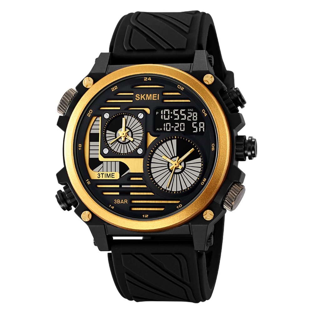 Годинник Skmei 2202 Black-Gold, фото №1