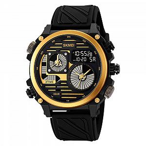 Годинник Skmei 2202 Black-Gold - Фото 1