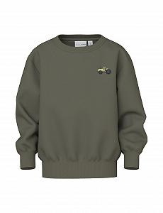 Лонгслів Name it mini Nmmvallen LS Nreg Sweat Bru для хлопчиків - Фото 1