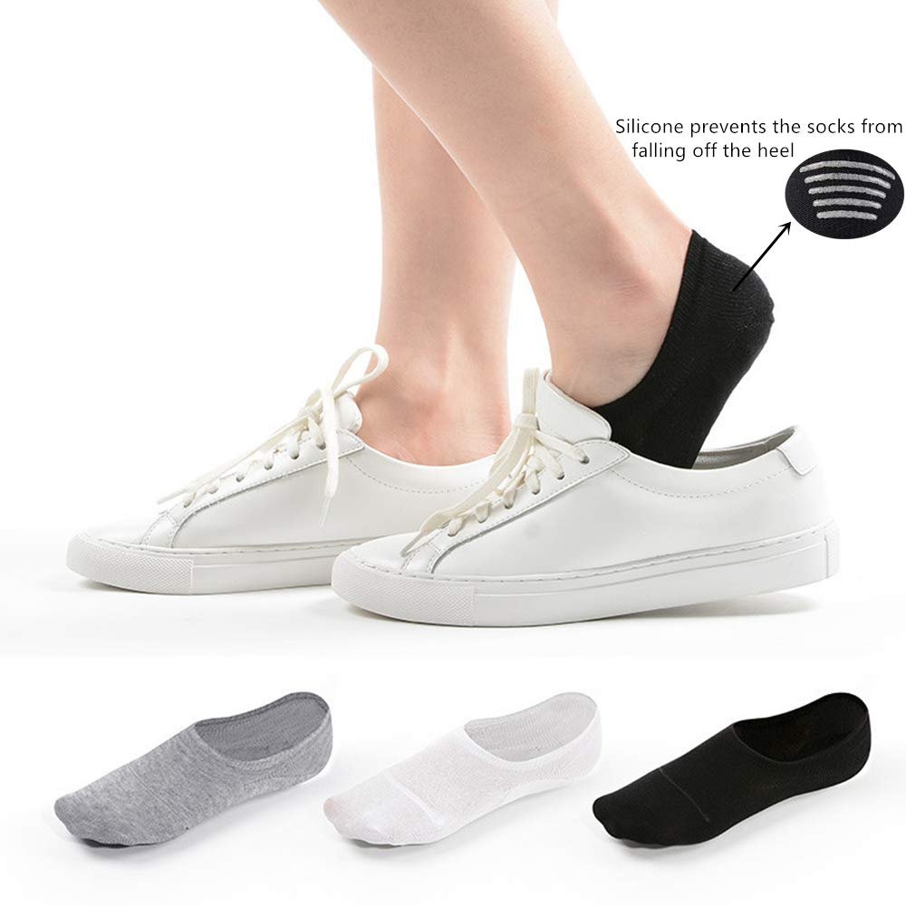 Носки для кроссовок мужские и женские, невидимые, 10 пар, фото №4